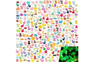 Teenzee 300pcs Mini Resin Animals300 Styles Variety Tiny Animals Figures Miniature Little Small Animal Figurines Bulk for Micro Fairy Garden Landscape Accessories Hide Crafts Decor Aquarium