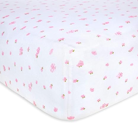 burt's bees baby fitted crib sheet
