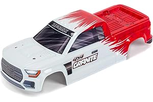 ARRMA 1/10 Painted Body, Red: Granite 4X4 MEGA, ARA402303