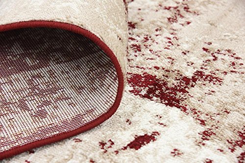 Unique Loom Sofia Collection Burgundy 8 x 10 Area Rug (8' x 10')