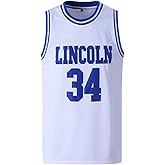 BOROLIN Jesus Shuttlesworth Shirts 34 Lincoln High School Basketball Jersey