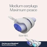 Alpine SleepDeep M/L Ear Plugs for Sleep - 3D Oval, Soft, Reusable, Noise view 4