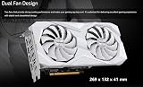 ASRock AMD Radeon RX 6600 Challenger White 8GB GDDR6 Graphics Card Dual Fan view 2