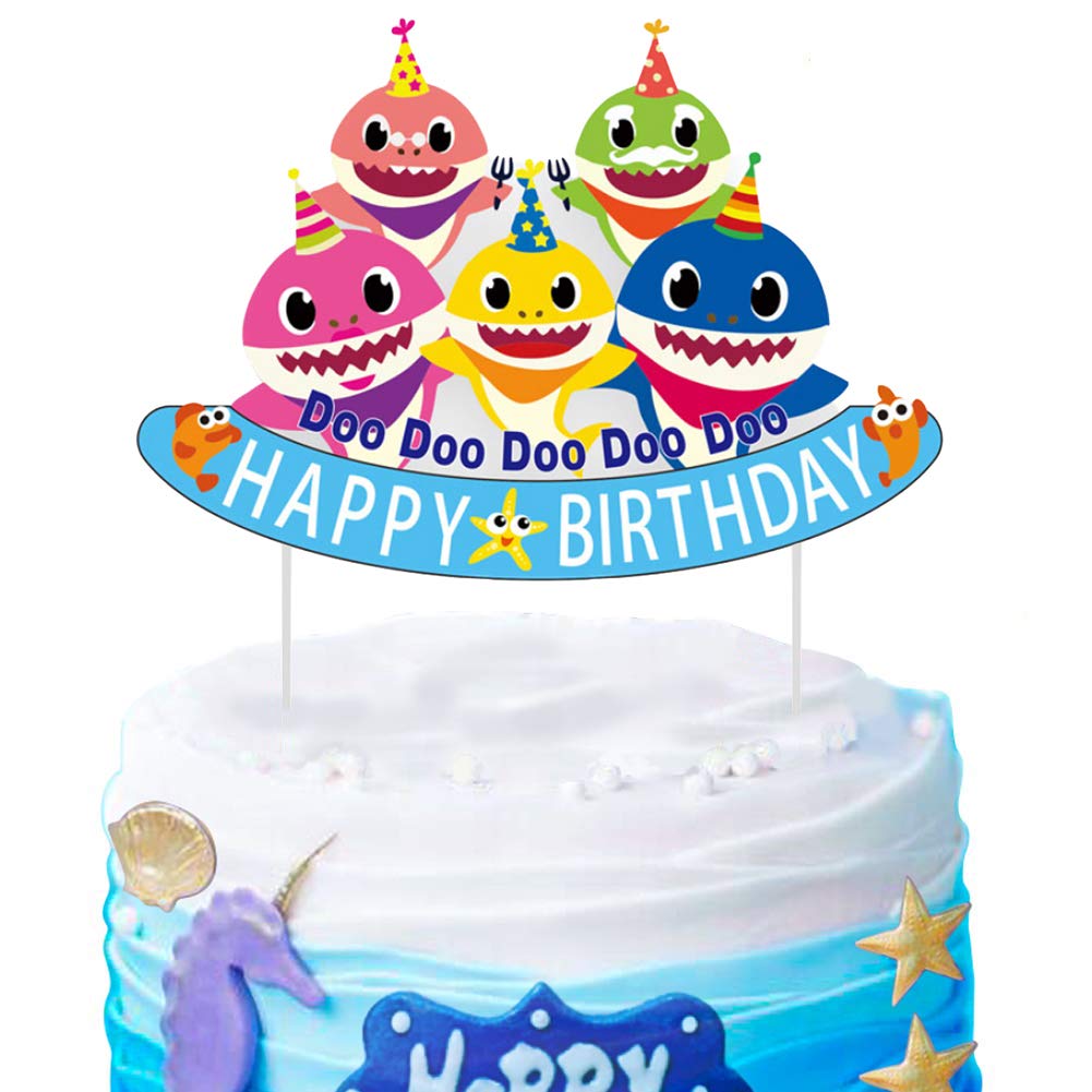 Sakolla Cute Shark Birthday Cake Topper Little Shark Happy Birthday Cake Picks For Shark Theme Birthday Party Baby Shower Buy Online In India At Desertcart In Productid Sakolla Cute Shark Birthday Cake Topper Little Shark Happy Birthday Cake Picks For Shark Theme Birthday Party Baby Shower Buy Online In India At Desertcart In Productid