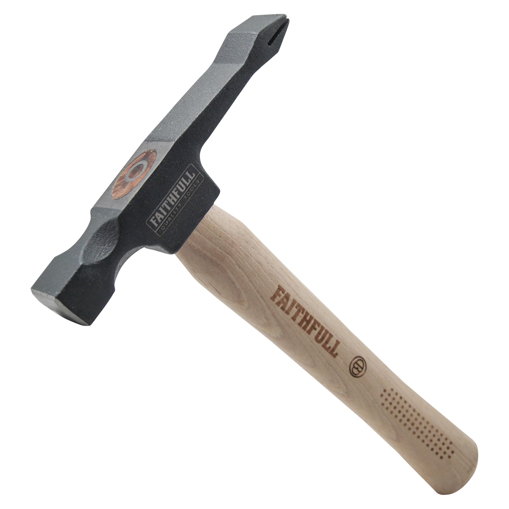 Faithfull Single Scutch Hammer FSC Hickory Handle