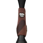 Weaver Leather Prodigy Athletic Boots, Front, Two-Pack, Brown, Medium