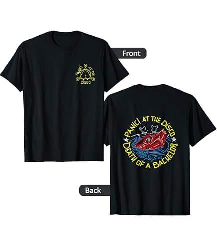 Amazon.com: Panic! at The Disco - Paint Album Tee T-Shirt Small