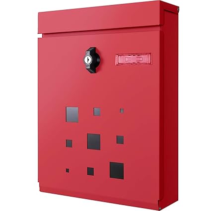 Amazon カバポスト ポスト 郵便ポスト 壁掛け 鍵付き 簡易ロック