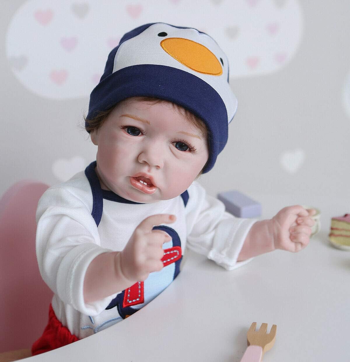 reborn baby boy silicone