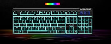 Amazon Com Asus Cerberus Mech Rgb Mechanical Gaming Keyboard Computers Accessories