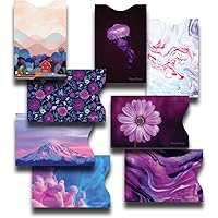 Amazon.com: 8 RFID Blocking Sleeves, Unique Designs and Arts in Green,  Anti-Theft Credit Card Holder, Credit Card Protector, Easy to Recognize,  Sturdy and Perfect size for cards : Clothing, Shoes & Jewelry