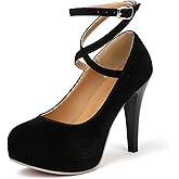 Mostrin Fashion Vintage Womens Small Bowtie Platform Pumps Ladies Sexy High Heeled Shoes