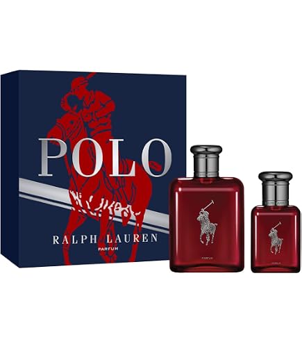 Amazon.com: Ralph Lauren - Polo Red Parfum - Men's Cologne Set