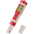 VIVOSUN 4-in-1 Digital pH Meter with pH/TDS/EC/Temp Function, 0-14.0 pH Measurement Range, ±0.1 pH Accuracy Water Quality Tester for Hydroponics, Household Drinking, and Aquarium