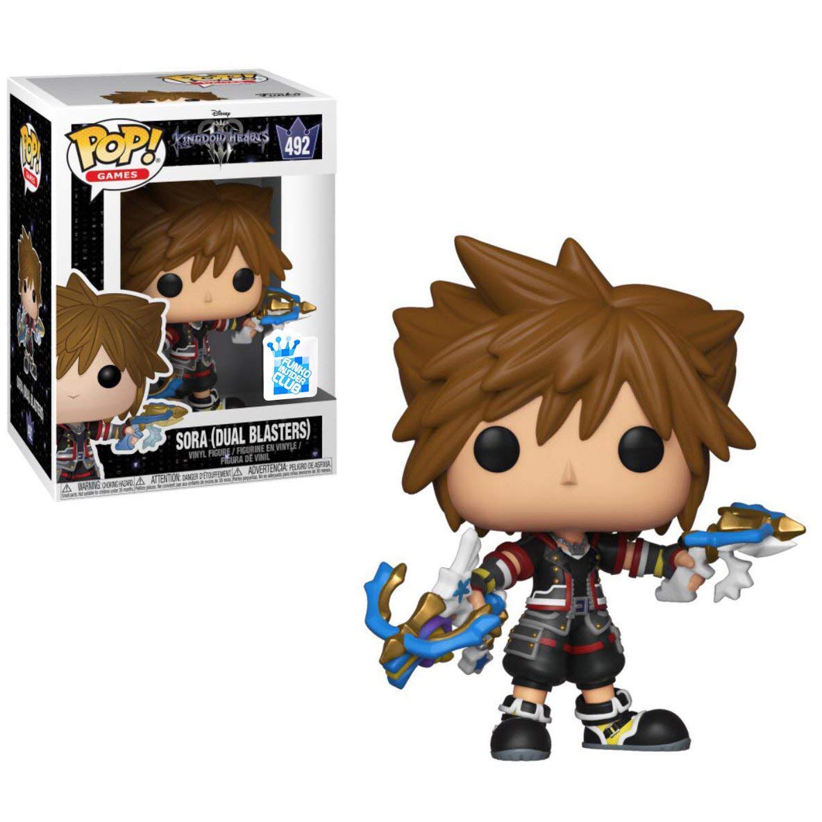 Funko Kingdom Hearts Sora (Dual Blasters) Vinyl Figure 492 Pop! Standard