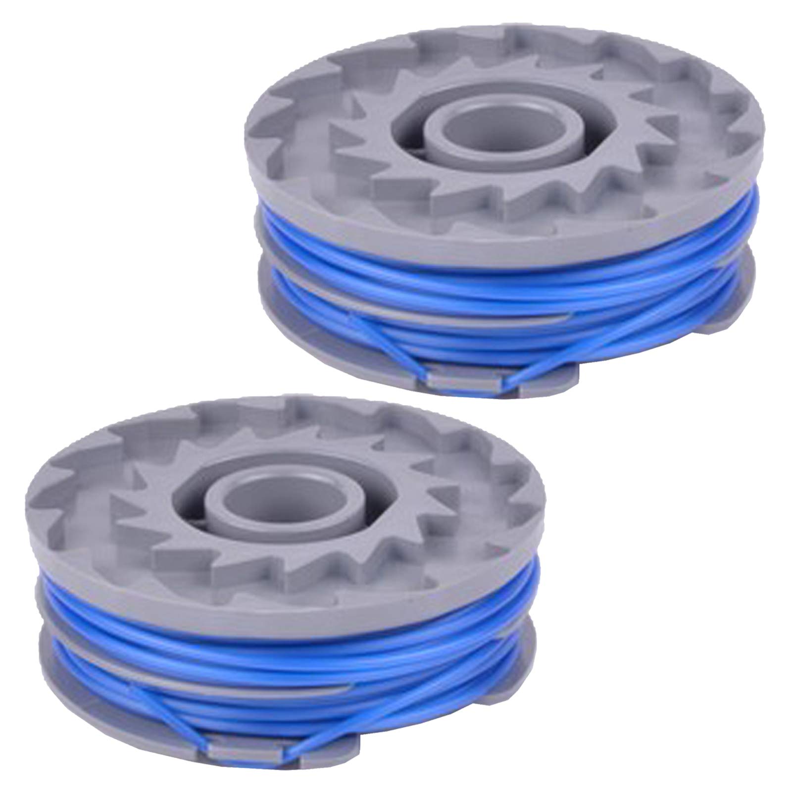 Spares2go Spool and Line for Mac Allister Strimmer Trimmer (Pack of 2)
