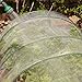 10x15Ft Mosquito Bug Insect Bird Fine Mesh Net Barrier Hunting Blind Garden Screen Netting for Protect Your Plant Fruits Flower