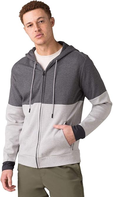 prana full zip hoodie