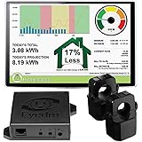 Eyedro Home Energy Monitor - Track, React, Save Money - View Your Energy Usage in a Variety of Ways via My.Eyedro.com (No Fee
