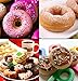 Ozera 8 Cavity Silicone Donut Pan (2 Pack), Muffin Cups, Cake Baking Ring, Biscuit Mold