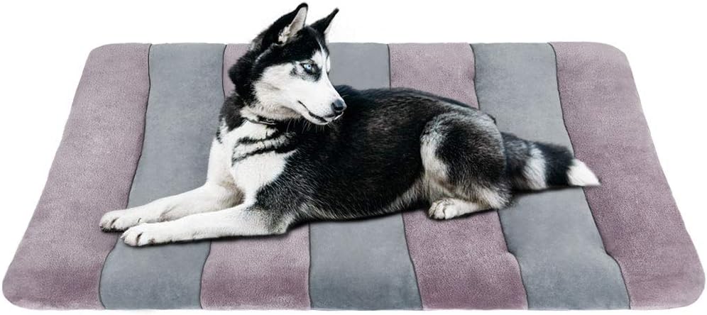 JoicyCo Medium Dog Bed Crate Pad 36 in Dog Mat 100% Washable Anti-Slip Kennel Matress Pads