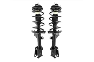 MAC AUTO PARTS Front Complete Spring Struts with Upper Mounts + Bearings Replacement Part For Honda Pilot 09-15