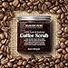 Majestic Pure Arabica Coffee Scrub - All Natural Body Scrub for Skin Care, Stretch Marks, Acne & Cellulite, Reduce the Look of Spider Veins, Eczema, Age Spots & Varicose Veins, Set Of 2