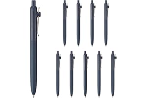 uniball ZENTO Standard Model Rollerball Pen, Medium 0.7mm, Water-Based Black Ink, Ultra-Smooth with Reduced Friction, Indigo,