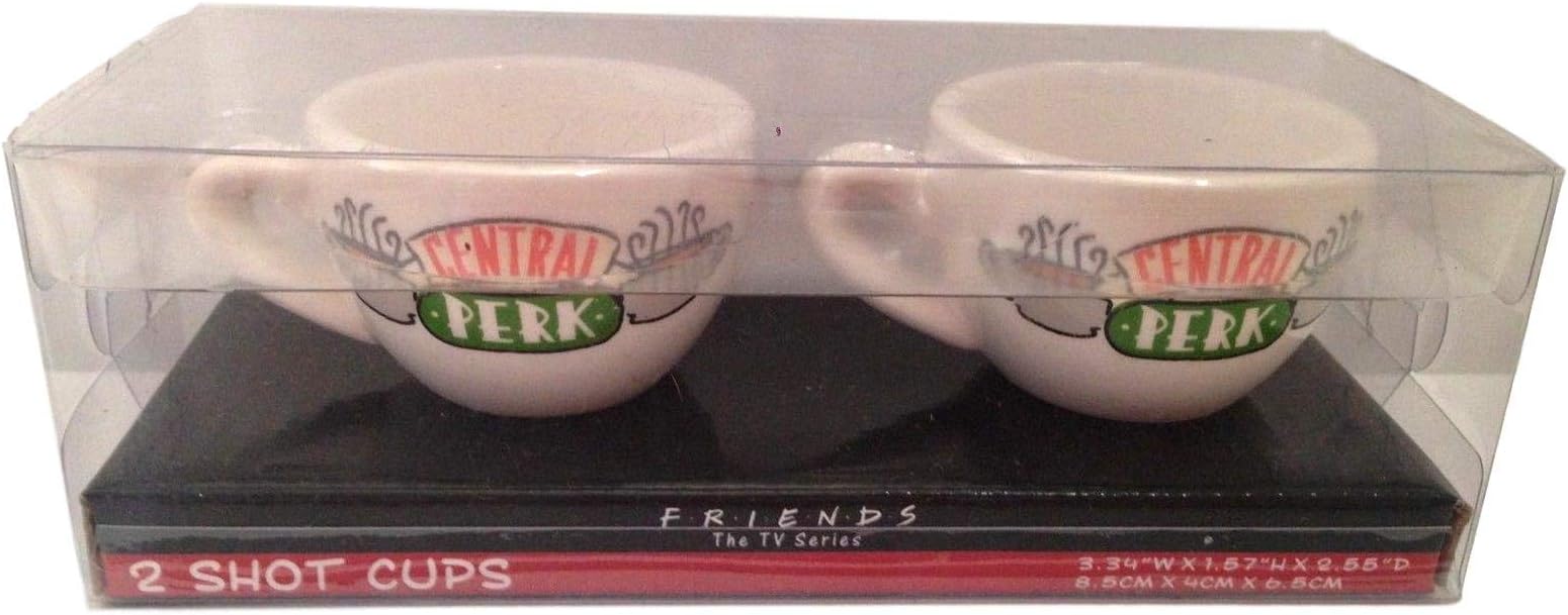 Friends TV Series Coffee Shot Glasses Central Perk
