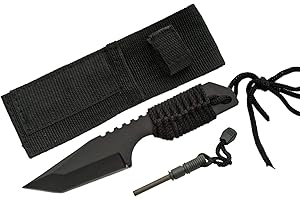 Szco Supplies Tanto Survivor Firestarter Knife