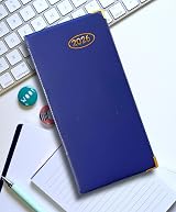 PaulStore 2026 Slim Line Week to View Padded Diary Blue Corner Case view 2