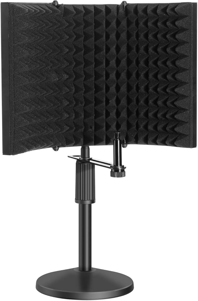 Microphone Isolation Shield Kit, AGPTEK Compact Microphone
