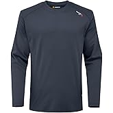 VANLENS FR Shirts for Summer 5.5OZ Lightweight Breathable Vented Mesh Flame Resistant Long Sleeve Crew T-Shirt CAT2