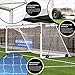 Forza Alu110 Soccer Goal (Choose Your Size 12ft x 4ft to 24ft x 8ft) Aluminum Soccer Goal Soccer Scenarios [Net World Sports]