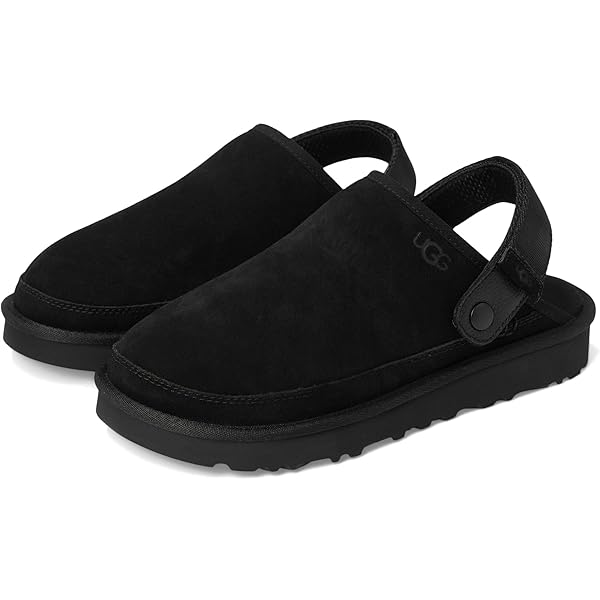 Amazon.com | UGG Men's Solano Clog, Black, 7 | Mules & Clogs