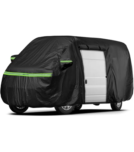 5 Layer Car Cover For Ford Connect 2014-2023 Compact Panel Van LWB Wagon 4 Door Semi Fit Full Coverage Heavy Duty Weather Sun Protection Breathable Dust