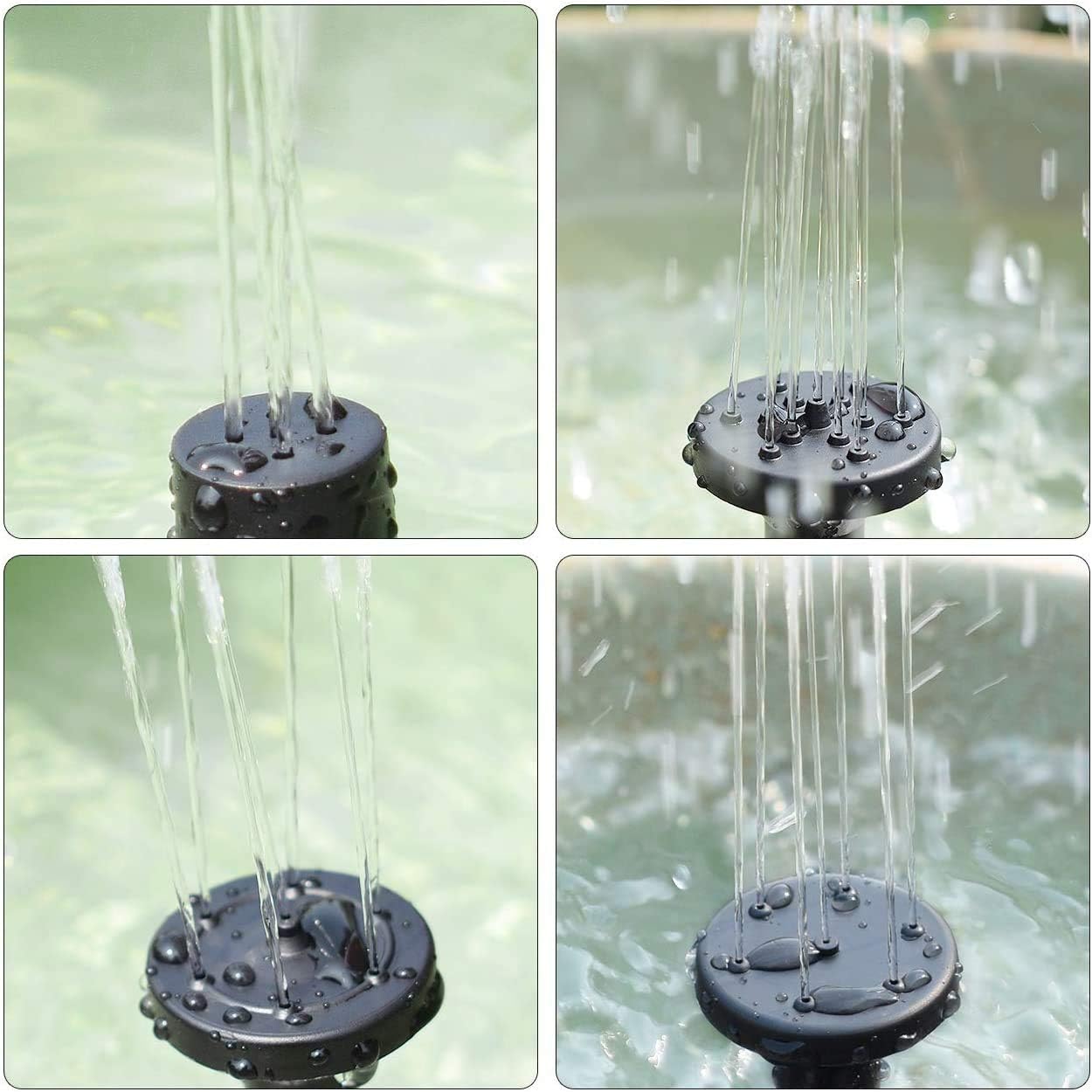 Amazon Co Jp Anself ソーラーポンプ 電気代かからない 省エネソーラー池ポンプ 庭の噴水用 ホーム キッチン