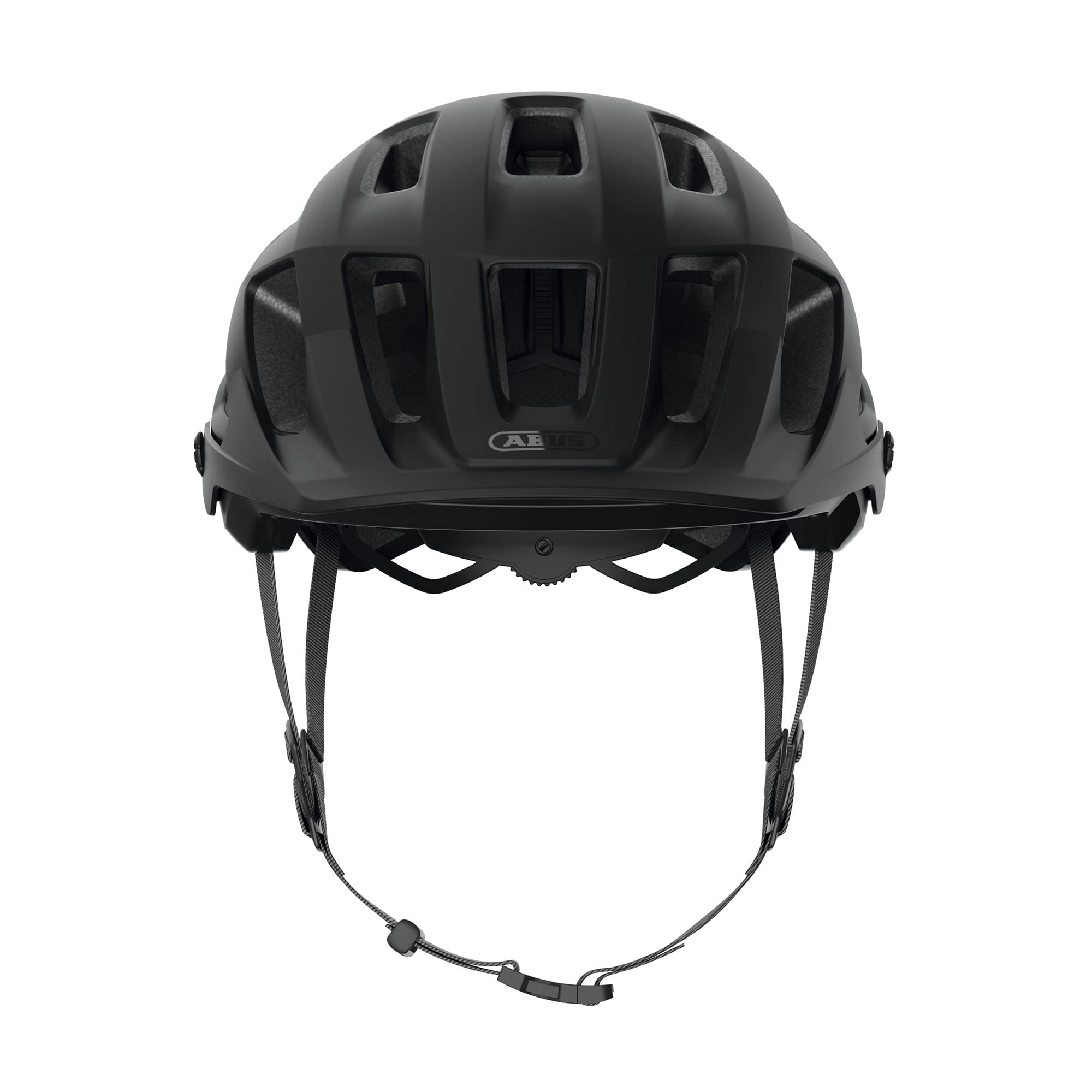 ABUS MTB-Helm Moventor 2.0 MIPS - Fahrradhelm mit Aufprallschutz für den Geländeeinsatz auf dem Mountainbike - All-Mountain-Helm für Damen und Herren - Schwarz Matt, M 4