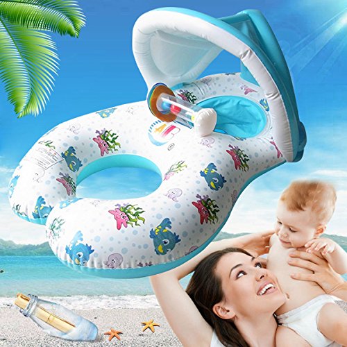 B&p Swimming Ring,Mother Baby Swim Floats,Pool Float Adjustable