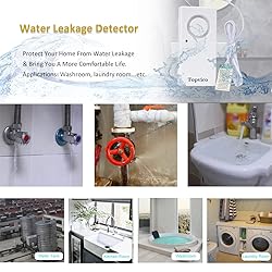Topvico Water Sensor Alarm for Home, Sump