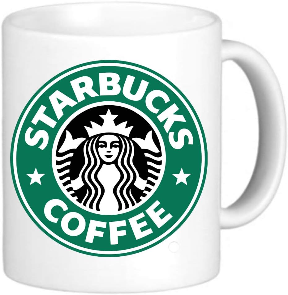 SK Enterprises Ceramic Coffee Mug - 1 Piece, White, 11 oz