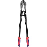 WORKPRO W017006A Bolt Cutter, Bi-Material Handle with Soft Rubber Grip, 24", Chrome Molybdenum Steel Blade