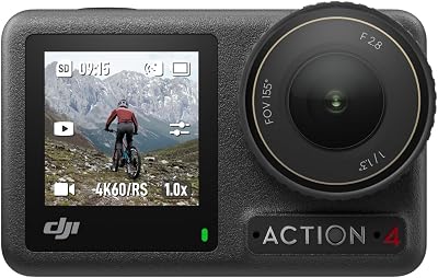 DJI Osmo Action 4 Standard Combo 4K 120fps Waterproof Action Camera 1/1.3-Inch