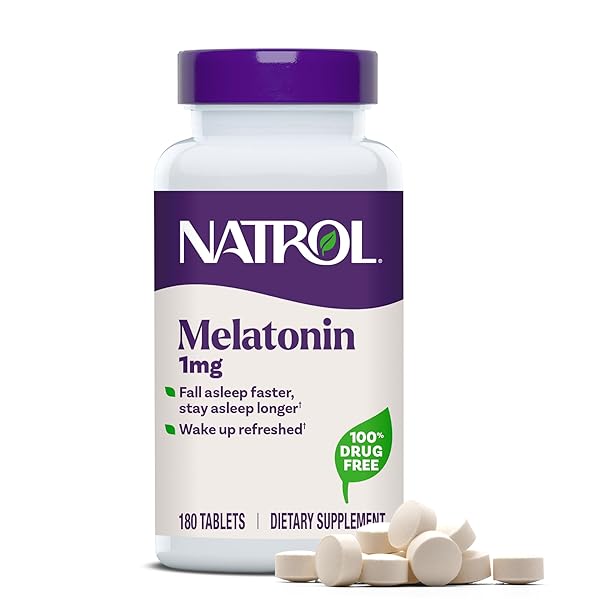 NATROL 1MG MELATONIN TABLETS
