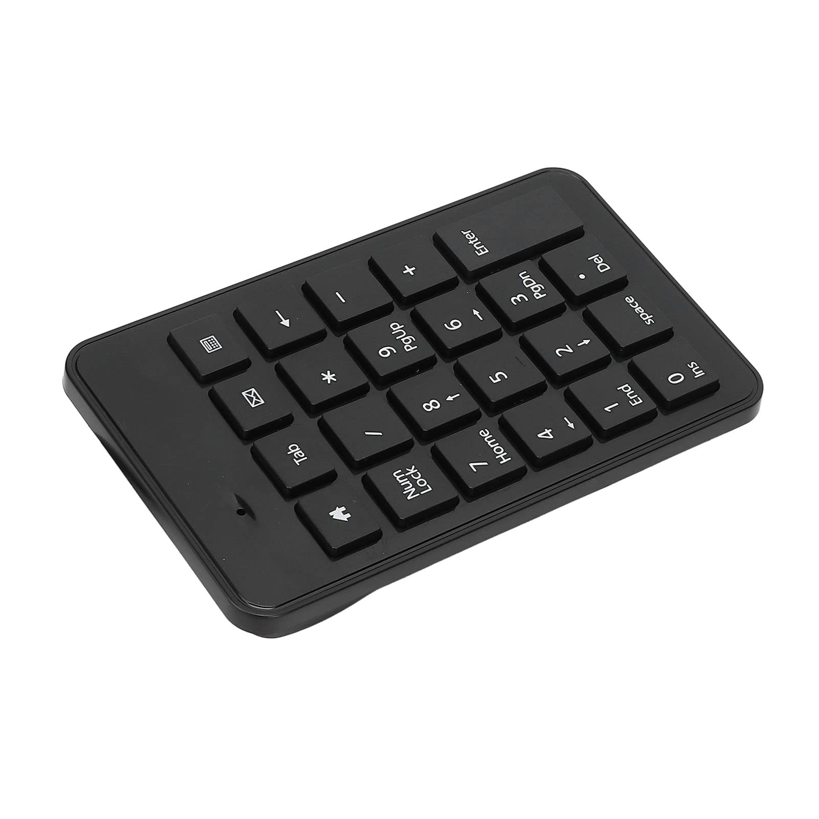 Jectse Numeric Keypad, 23 Keys Full Size USB Wired Number Pads, Portable Ergonomic USB Number Pad for Laptop Computer, Plug and Play
