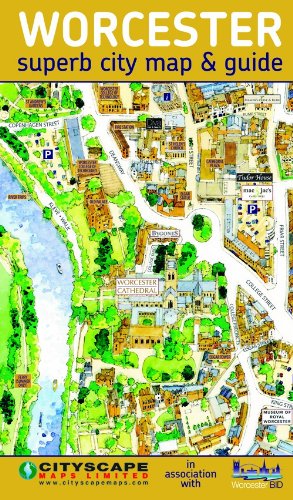 Map Of Worcester City Centre Worcester City Centre Map And Guide: Amazon.co.uk: 9781860800689: Books
