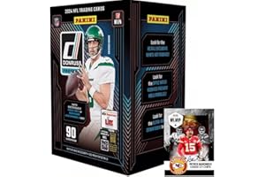 GENERIC NEW 2024 Panini DONRUSS Football Card Blaster Box, 90 Cards - Plus Novelty Patrick Mahomes Card