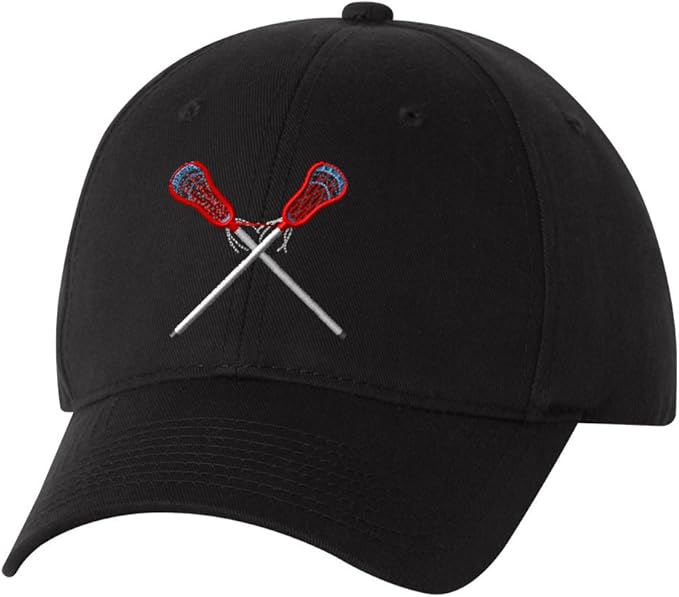 Lacrosse Custom Personalized Embroidery Embroidered Hat Cap at Amazon Men’s Clothing store