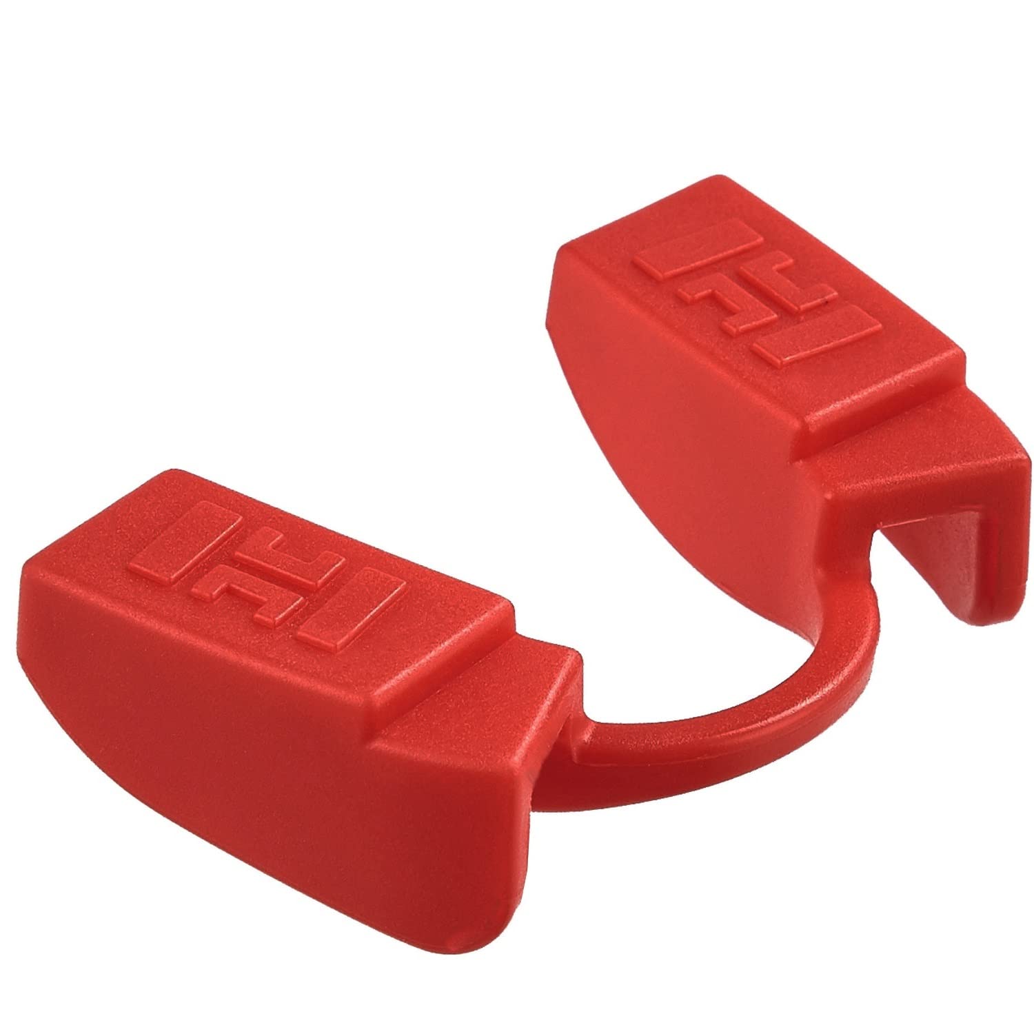 Weightlifting Mouthpiece for Fitness and Gym, Powerlifting Mouthguard All Types of Strength Sports, Low Jaw, No Contact (1 Pack Red)