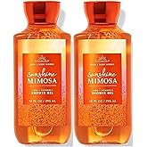 Bath & Body Works Sunshine Mimosa Shower Gel Gift Sets For Women 2 Pack (Sunshine Mimosa), 10.0 fluid_ounces, 20.0 Ounce